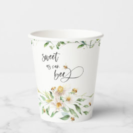 Süßes wie Bienenflora Pappbecher