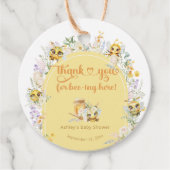 Süßes wie Bienenstockdusche Geschenkanhänger (Vorderseite)