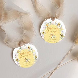 Süßes wie Bienenstockdusche Geschenkanhänger