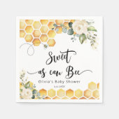 Süßes wie Bienenstockdusche Serviette (Vorderseite)