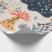 Süßes Wintergeschenk Geschenkpapier (Ecke)