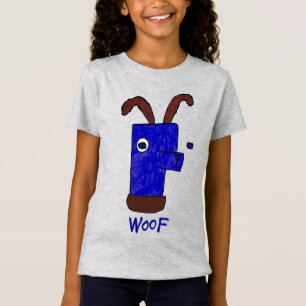 Süßes Woof-T-Shirt T-Shirt
