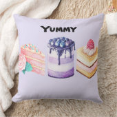 Süßes Wüsten auf dem Lavendel Kissen (Decke)