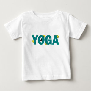 Süßes Yoga-Emoji-Baby-T-Shirt Baby T-shirt