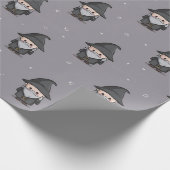 Süßes Zauberer-Geschenkpapier Geschenkpapier (Ecke)