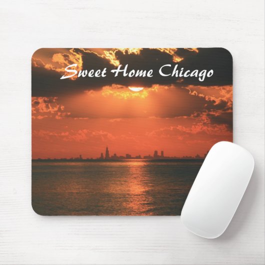 Süßes Zuhause Chicago Mousepad (Mit Mouse)