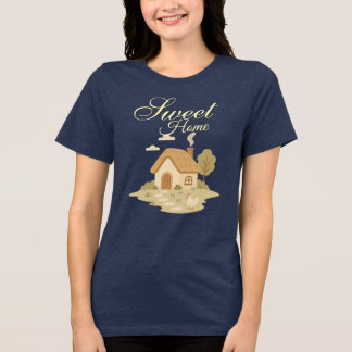 Süßes Zuhause Tri-Blend Shirt