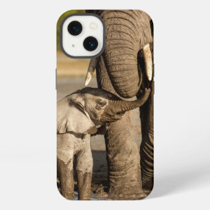 Süßeste Babytierchen Baby Elephant & Mama iPhone 13 Hülle