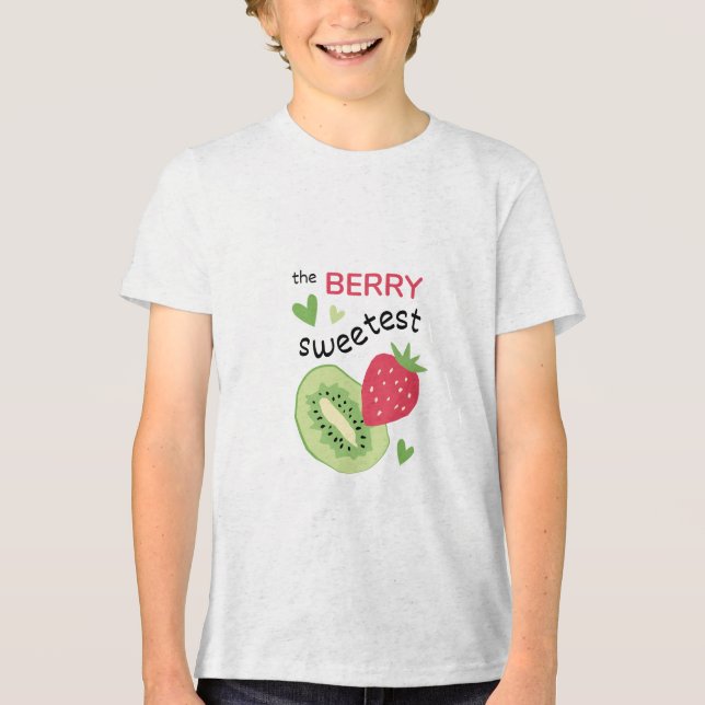 Süßeste Beere Tri-Blend Shirt (Vorderseite)