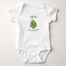 Süßeste Erbse im Niedlichen Pod Baby BodySuit Strampler