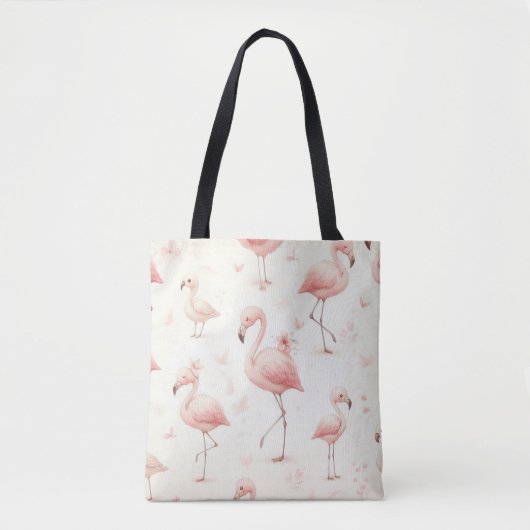 Süßeste Flamingo-Herde Tasche (Vorderseite)