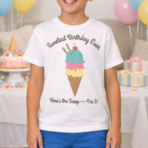 Süßeste Geburtstags-Eiscreme-Party aller Zeiten T-Shirt