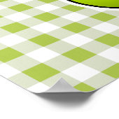 Süßeste grüne Birne Poster (Ecke)