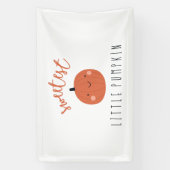 süßeste kleine Kürbis Indoor Banner Signature Part (Vertikal)