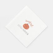 Süßeste kleine Kürbis Papier Napkins fallen niedli Serviette (Ecke)