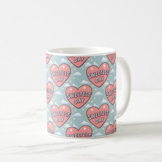 Süßeste Liebe Kaffeetasse (VorderseiteRechts)