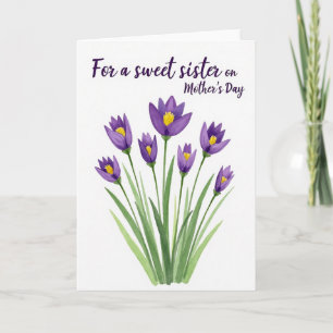 Süßeste Mama Aquarellkarte Karte