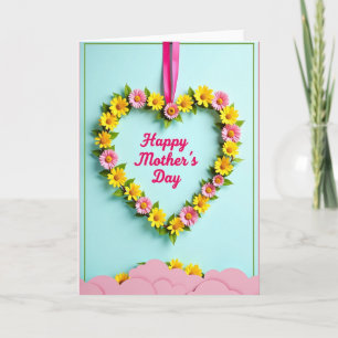 Süßeste-Mama-Blumenkarte Karte