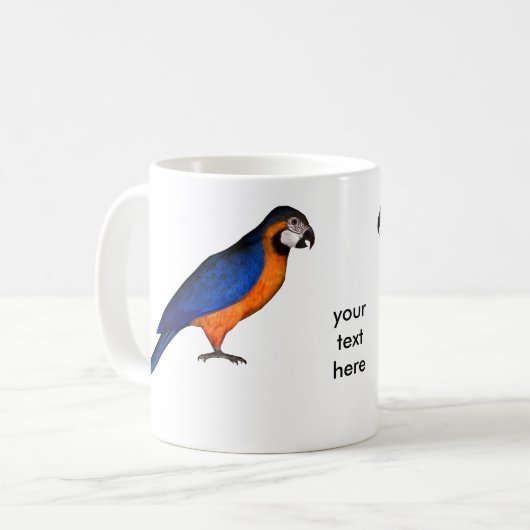 Süßeste Papageien Kaffeetasse (Vorderseite Links)