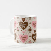 Süßeste Tagesmuster und Geschenke für Geliebte Kaffeetasse (Vorderseite Links)