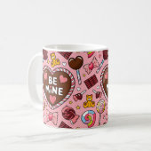Süßeste Tagesmuster und Geschenke für Geliebte Kaffeetasse (Vorderseite Links)