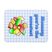 Süßeste Wein-Gummis Muttertag Magnet (Horizontal)