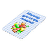 Süßeste Wein-Gummis Muttertag Magnet (Linke Seite)