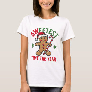 Süßeste Zeit Des Jahres Lebkuchenmann T-Shirt