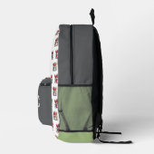 Süßester Erdbeerdrache Bedruckter Rucksack (Rechts)