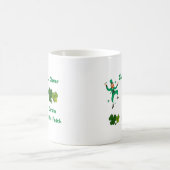 Süßester Klee, der im Fleck tanzt Kaffeetasse (Mittel)