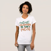 Süßester Klee im Fleck St. Patrick-60863 T-Shirt (Vorne ganz)