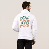 Süßester Klee im Patch St. Patrick-60863 Hoodie (Schwarz voll)