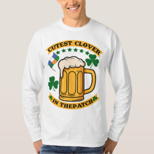 Süßester Kleeblatt-Bierkrug St. Patrick's Day Desi T-Shirt