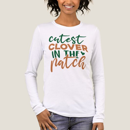 Süßester Kleeblatt im Fleck St. Patrick-60863 Tri-Blend Shirt (Vorderseite)