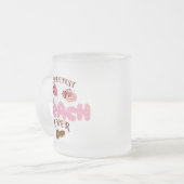 Süßester Lehrer Ever Cute Donuts Kaffeetasse (Vorderseite Links)