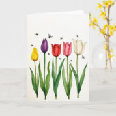 Süßester Mutter-Blumenstrauß-Tag Karte (Gelbe Blume)