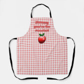 Süßester roter Apfel Schürze (Vorderseite)