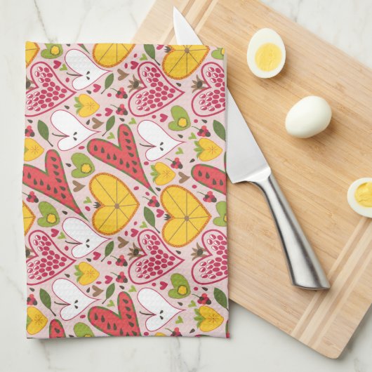 Süßester Sommer Küchentuch (Viertel Falte)