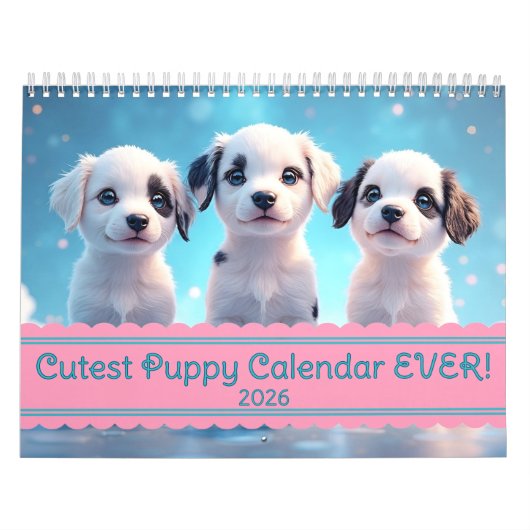 Süßester Welpen-Kalender überhaupt! Kalender (Titelbild)
