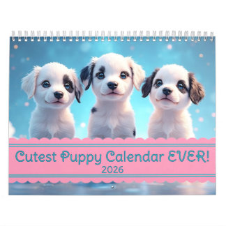 Süßester Welpen-Kalender überhaupt! Kalender
