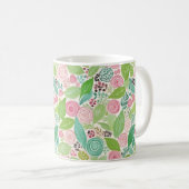 Süßestes Blumendesign Kaffeetasse (VorderseiteRechts)