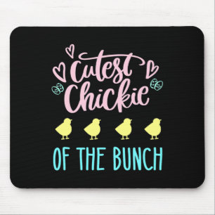 Süßestes Küken des Haufens Huhn Ostern Süße Eier Mousepad