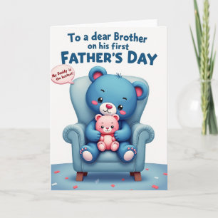Süßestes Papa-Bär-Tag-Karte Karte