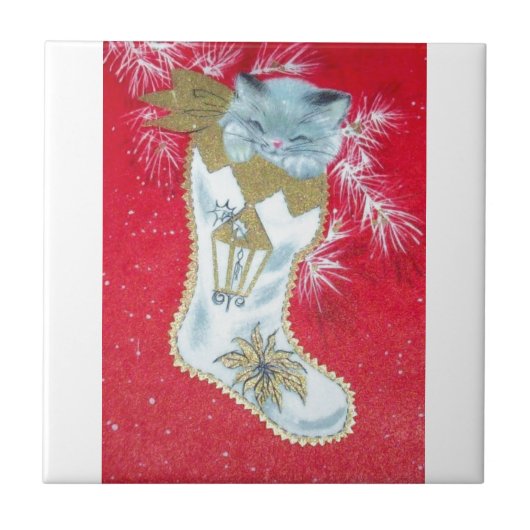 Süßestes Vintages Mitte- des Fliese (Vorderseite)