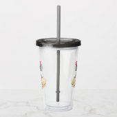 Sussex Chicken Mama Hen und Chicks Acryltrinkbecher (Rechts)