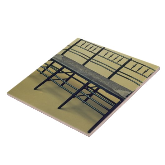 Sussex Eile-setzte Stuhl (Holz und Eile) Fliese (Seite)