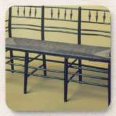 Sussex Eile-setzte Stuhl (Holz und Eile) Getränkeuntersetzer (Vorderseite)