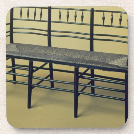 Sussex Eile-setzte Stuhl (Holz und Eile) Getränkeuntersetzer (Vorderseite)