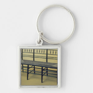 Sussex Eile-setzte Stuhl (Holz und Eile) Schlüsselanhänger