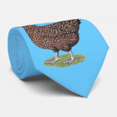 Sussex:  Gesprenkelte Henne Krawatte (Gerollt)